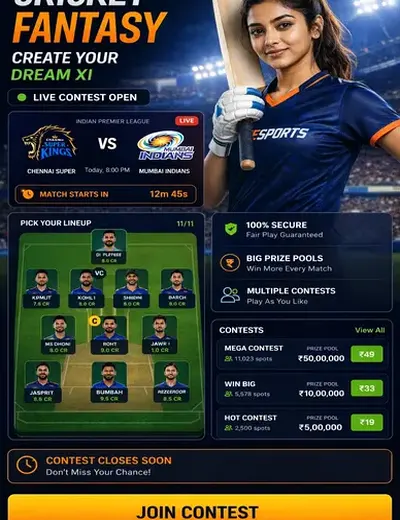 Premeir (premeir bet) fantasy cricket & matchday visual 3